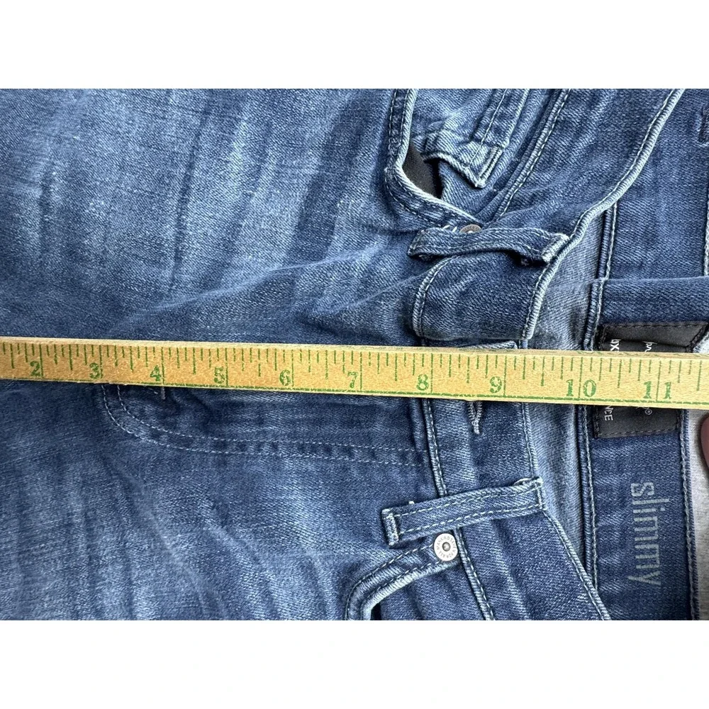 7 For All Mankind Slimmy Jeans Mens 29 Blue Med Wash Luxe Stretch Denim Pants